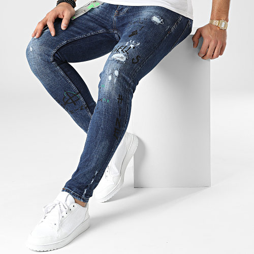 Jean Skinny 15939 Bleu Denim