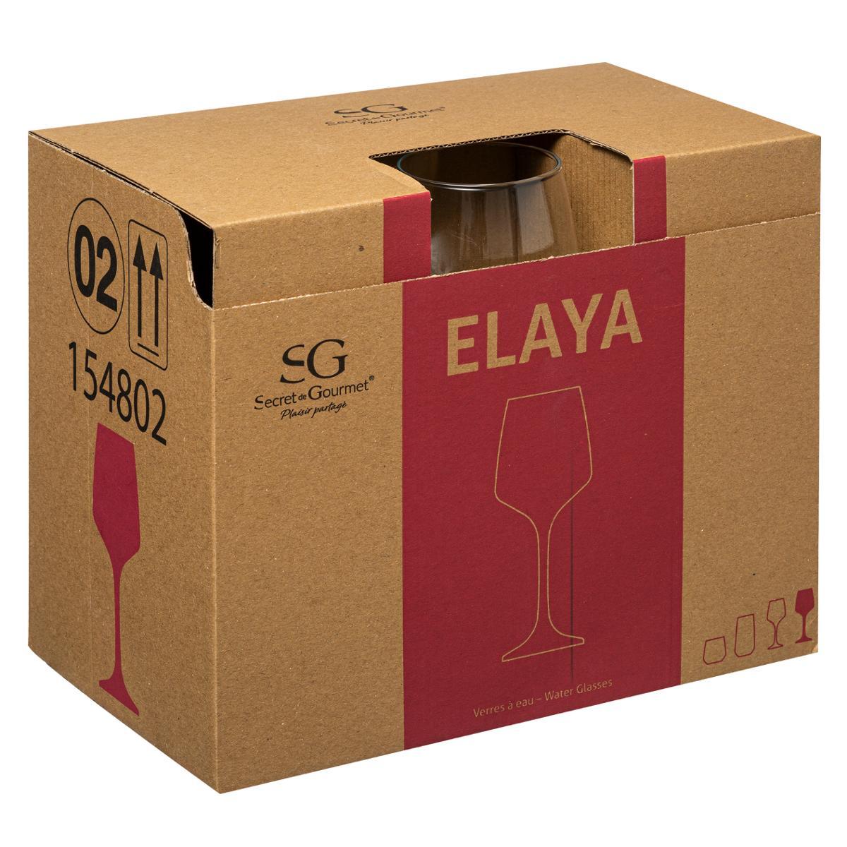 VERRE EAU X1 ELAYA 33CL