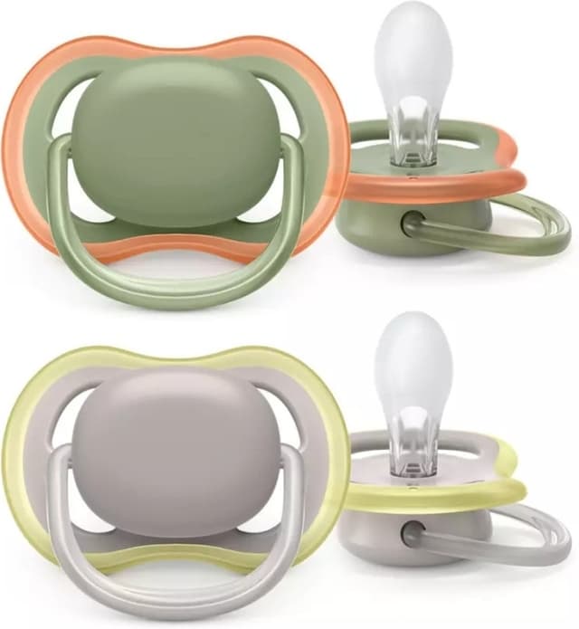 Philips Avent SCF085/20 Ultra Air-sutter 6-18 måneder, 2 stk, salvie
