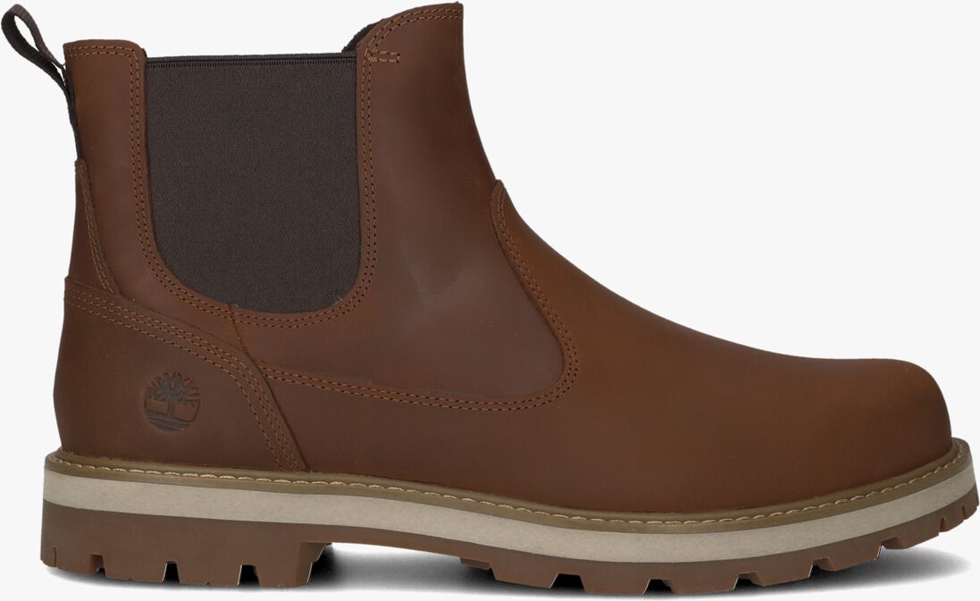 cognac timberland chelsea boots britton road mid chelsea