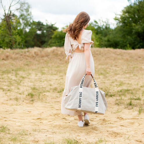 Sac à Langer Mommy Bag Ecru - CHILDHOME