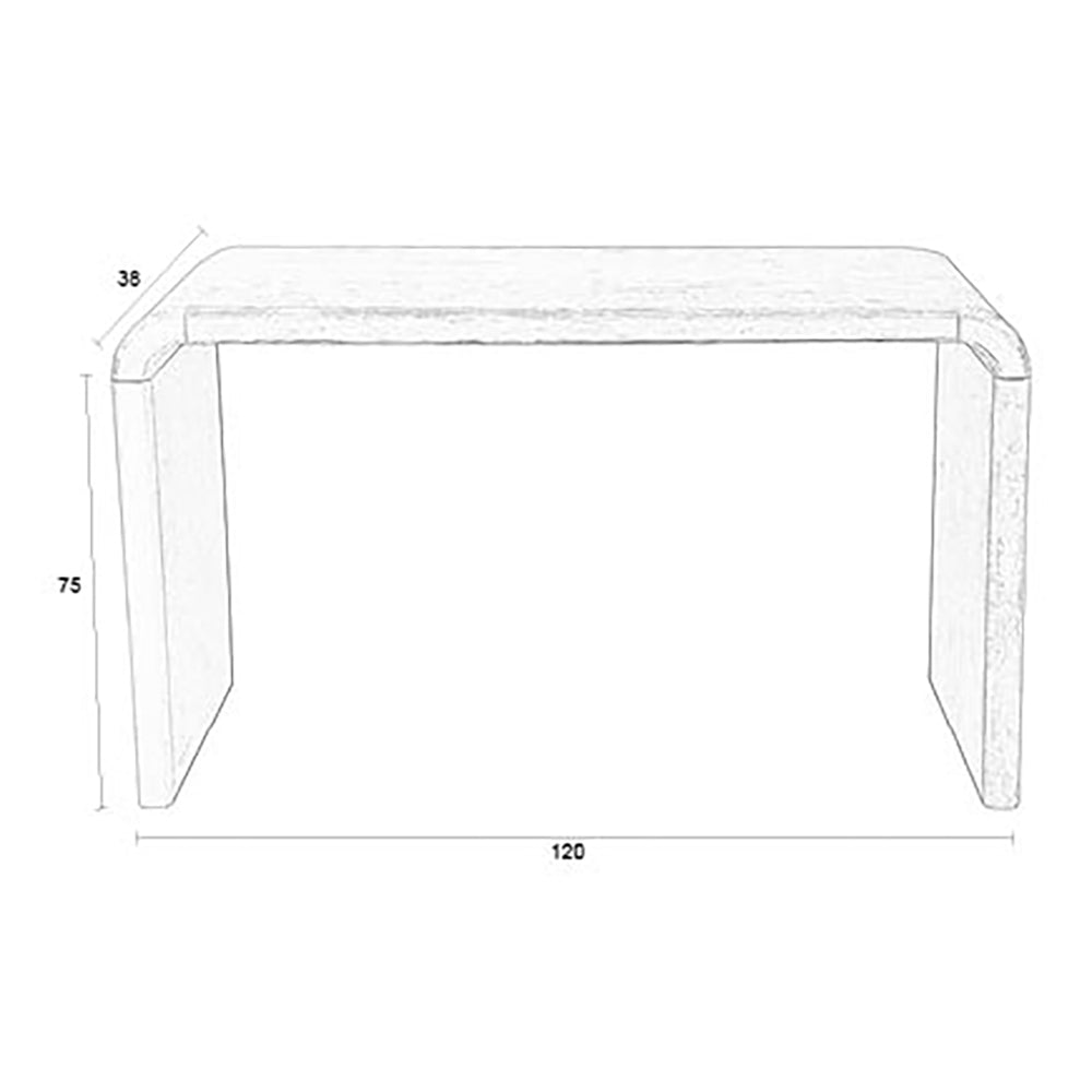 Zuiver Brave Sidetable - Naturel Eiken