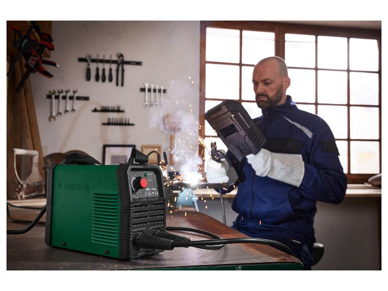 Inverter lasapparaat