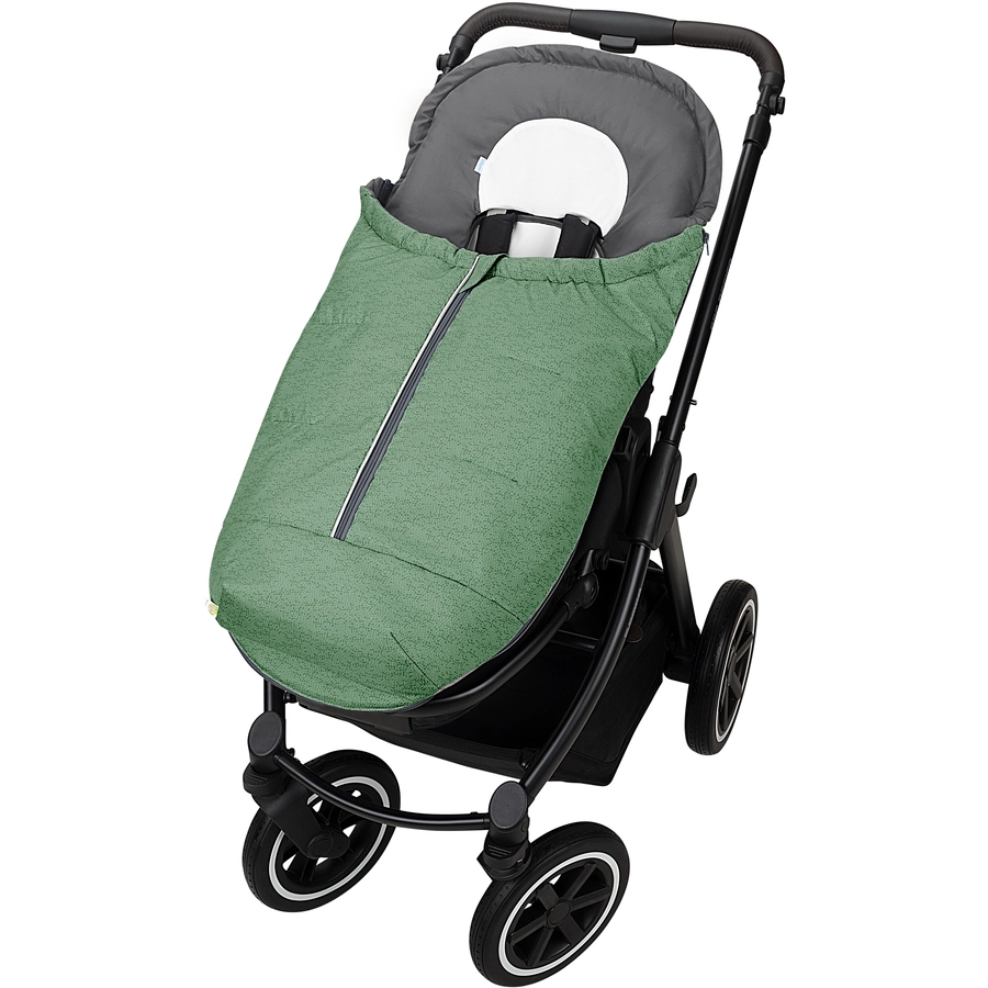 odenwälder Systemfußsack Klimocool modern blizzard green harmony