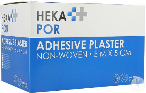 Hekapor Bande Adhésive Non-Tissé 5cm x 5m 1 Pièce