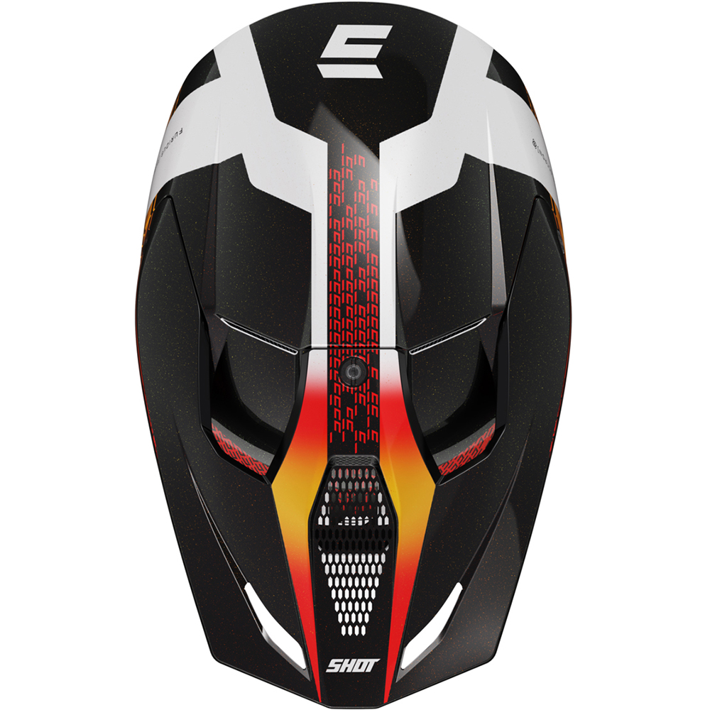 Shot - Casque Furious Electron Blanc / Noir / Orange