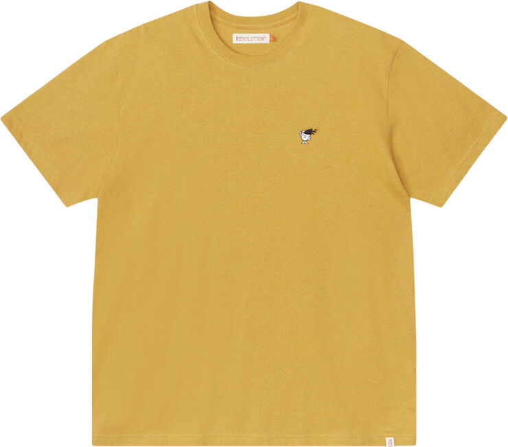 RVLT - Revolution Application T-Shirt Yellow-melange