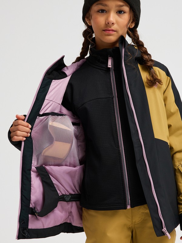 Dreamountains 10K Veste de snow technique Noir Fille 8-16 ans