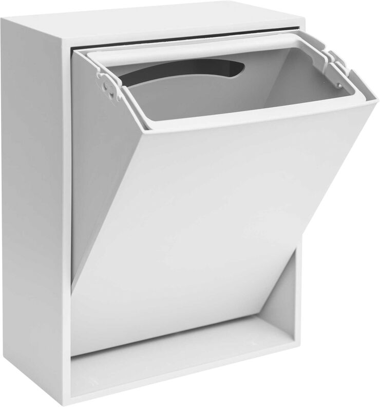 RECOLLECTOR Recycling box Brilliant white