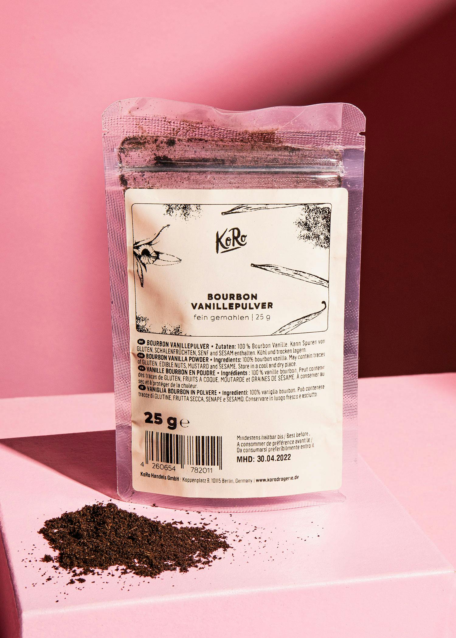 Bourbon Vanillepulver 25 g
