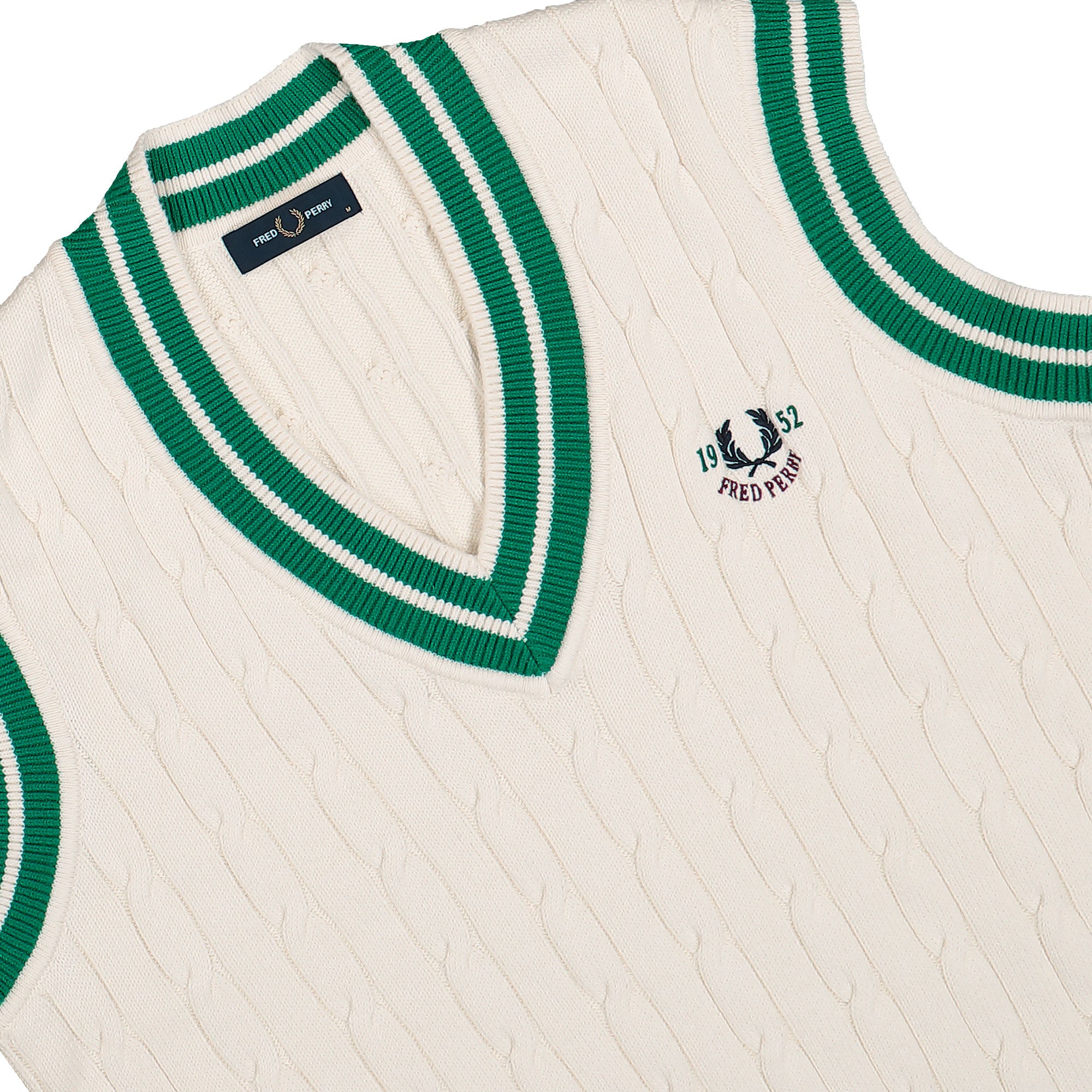 Fred Perry<br>Cable Knit Tennis Tank