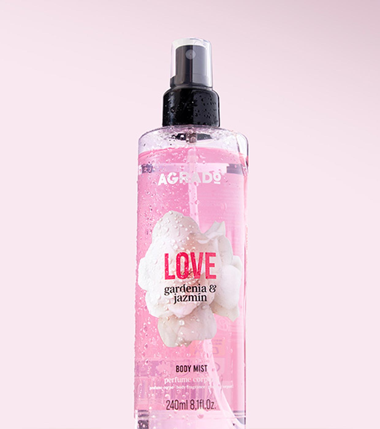 Agrado - Perfume Corporal Love - Gardênia e Jasmim