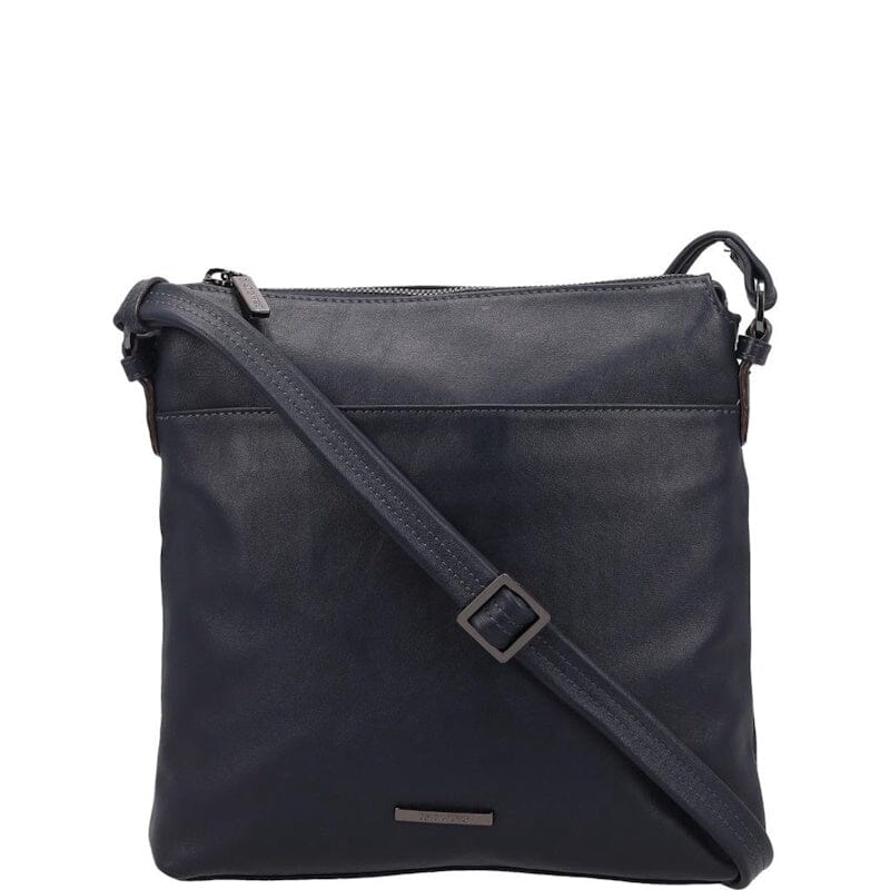 Claudio Ferrici Soft Crossbody Bag Black