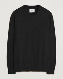 NN07 Ted Merino Crew Neck Pullover Black