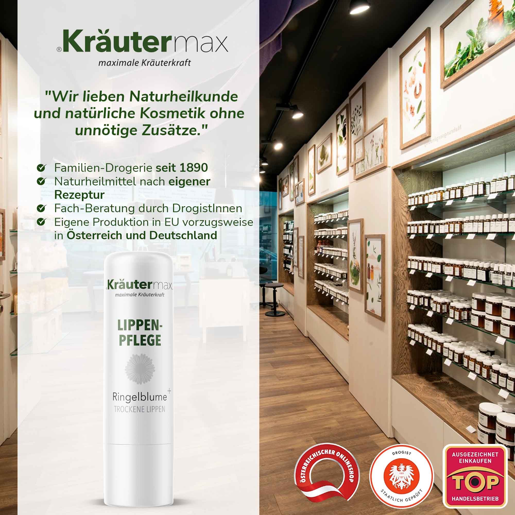 Kräutermax Lippenpflege Ringelblume plus