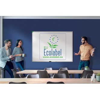 Tableau mural blanc U-Act! Line, laqué, 800 x 600 mm