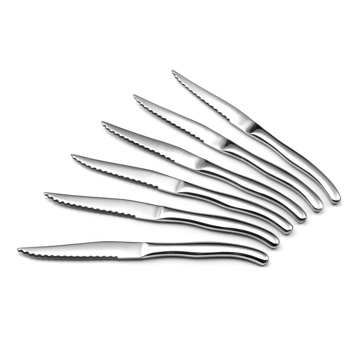 Virgule - Coffret 6 couteaux steak Amefa