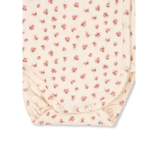 Konges Sløjd Basic Newborn Langærmet Body, Bloomie, 68 cm