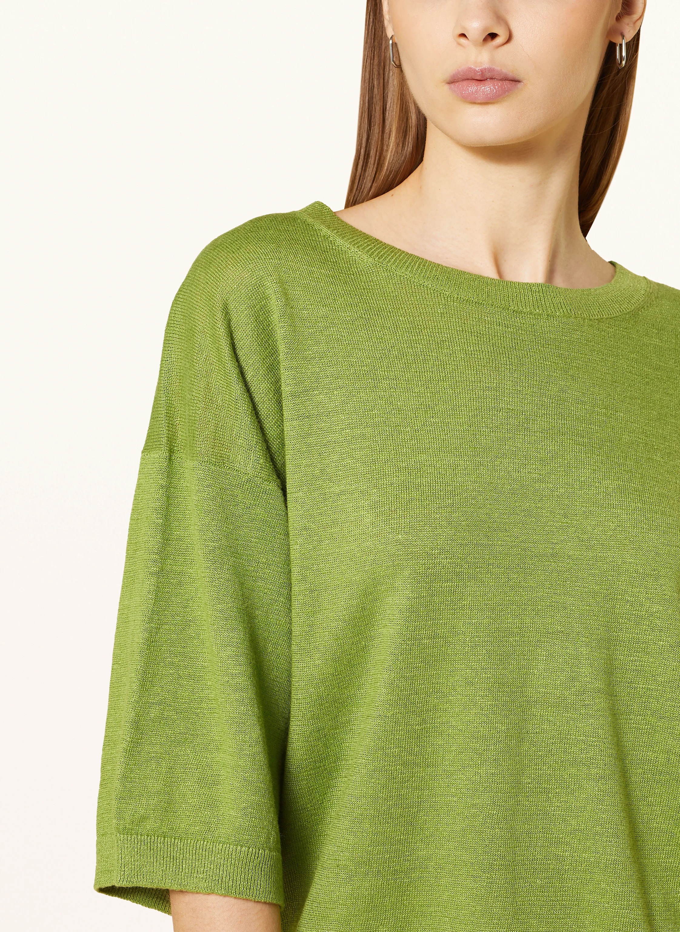 darling harbour Strickshirt aus Leinen