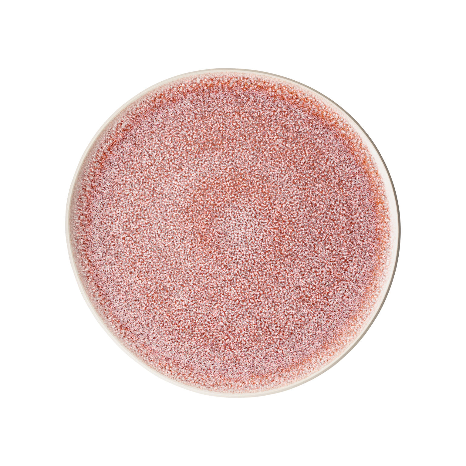 Junto Rose Quartz Teller 30 cm flach