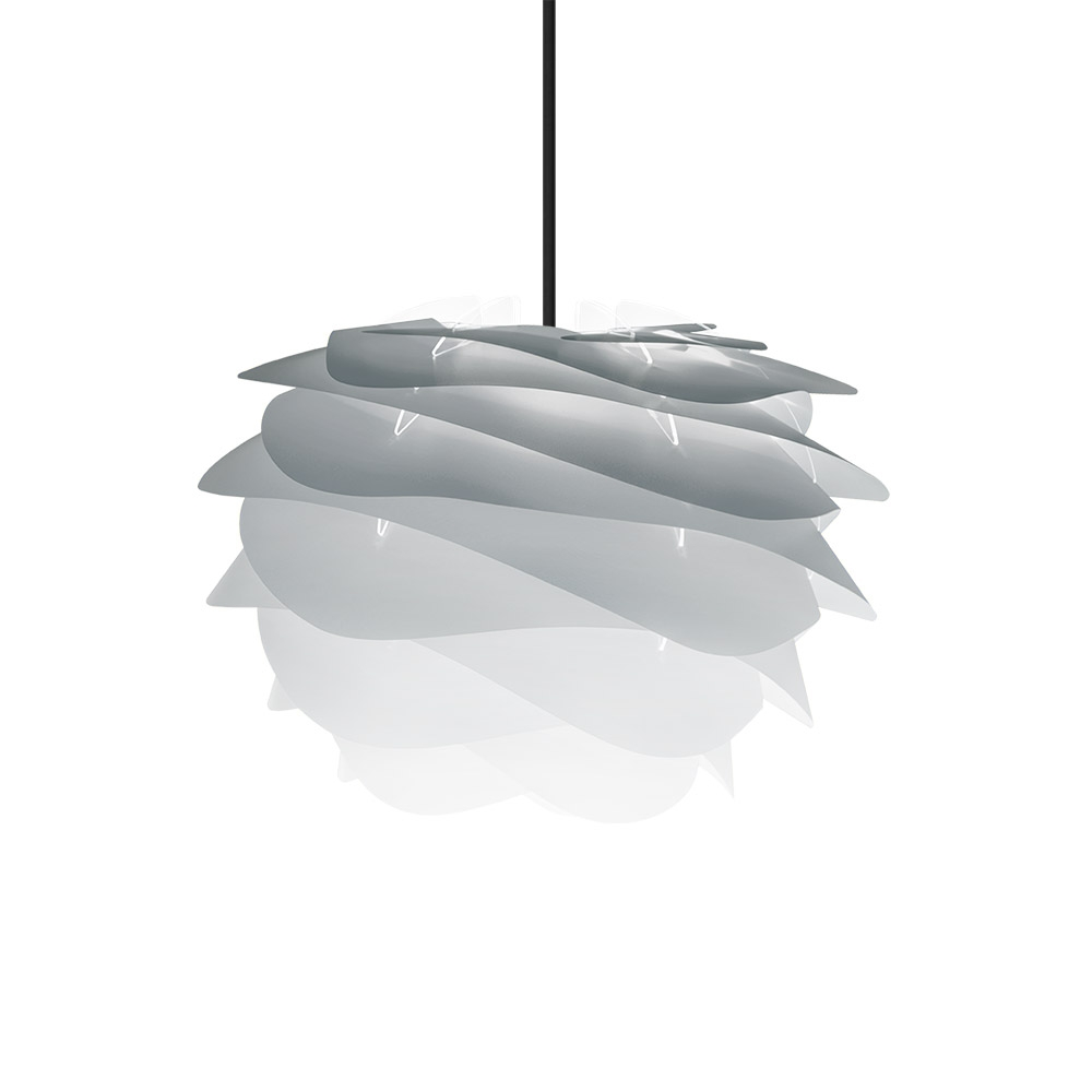 Hanglamp Carmina Ø32 cm koordset zwart Grijs
