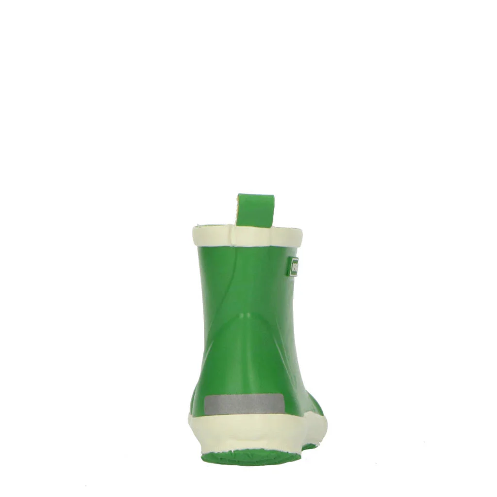 Bergstein lage regenlaarzen groen/wit