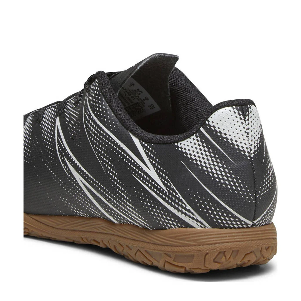 Puma Attacanto IT Jrzaalsportschoenen zwart/zilver
