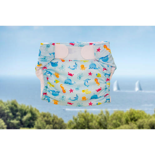 Maillot couche bleu - Taille 1 - FREDS SWIM ACADEMY