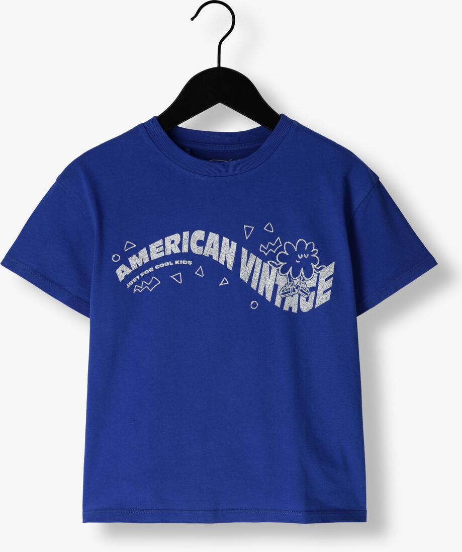 AMERICAN VINTAGE donkerblauwe american vintage t-shirt fizvalley