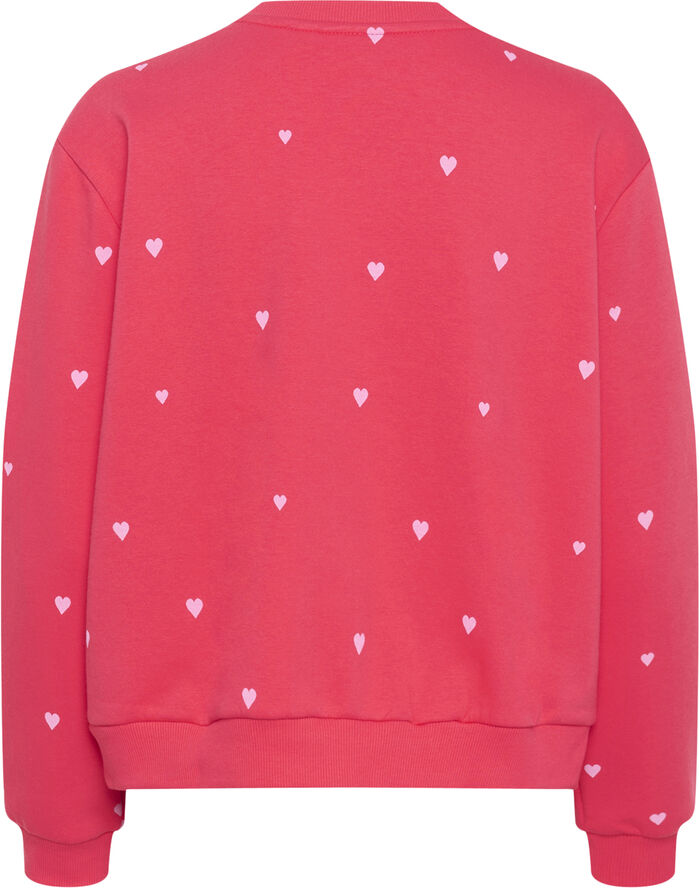 Saint Tropez DagnaSZ Sweatshirt Viva magenta bonbon harts