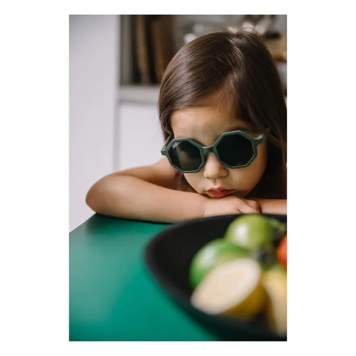 YEYE Lunettes de Soleil | Vert kaki
