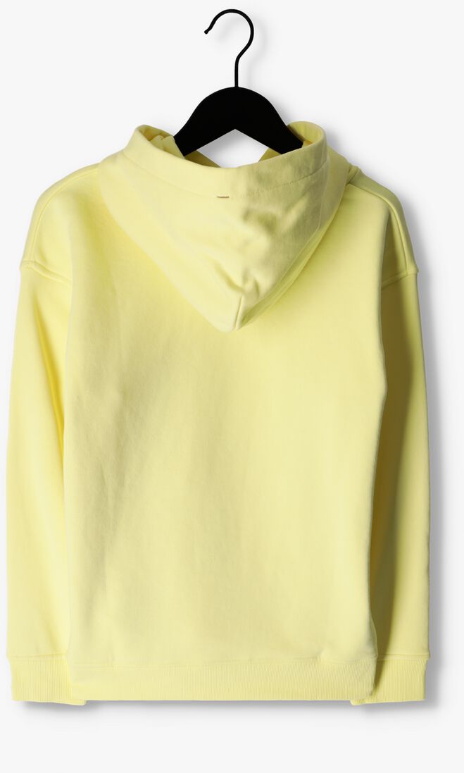 SCOTCH & SODA gele scotch & soda trui oversized fit towelling badge hoodie