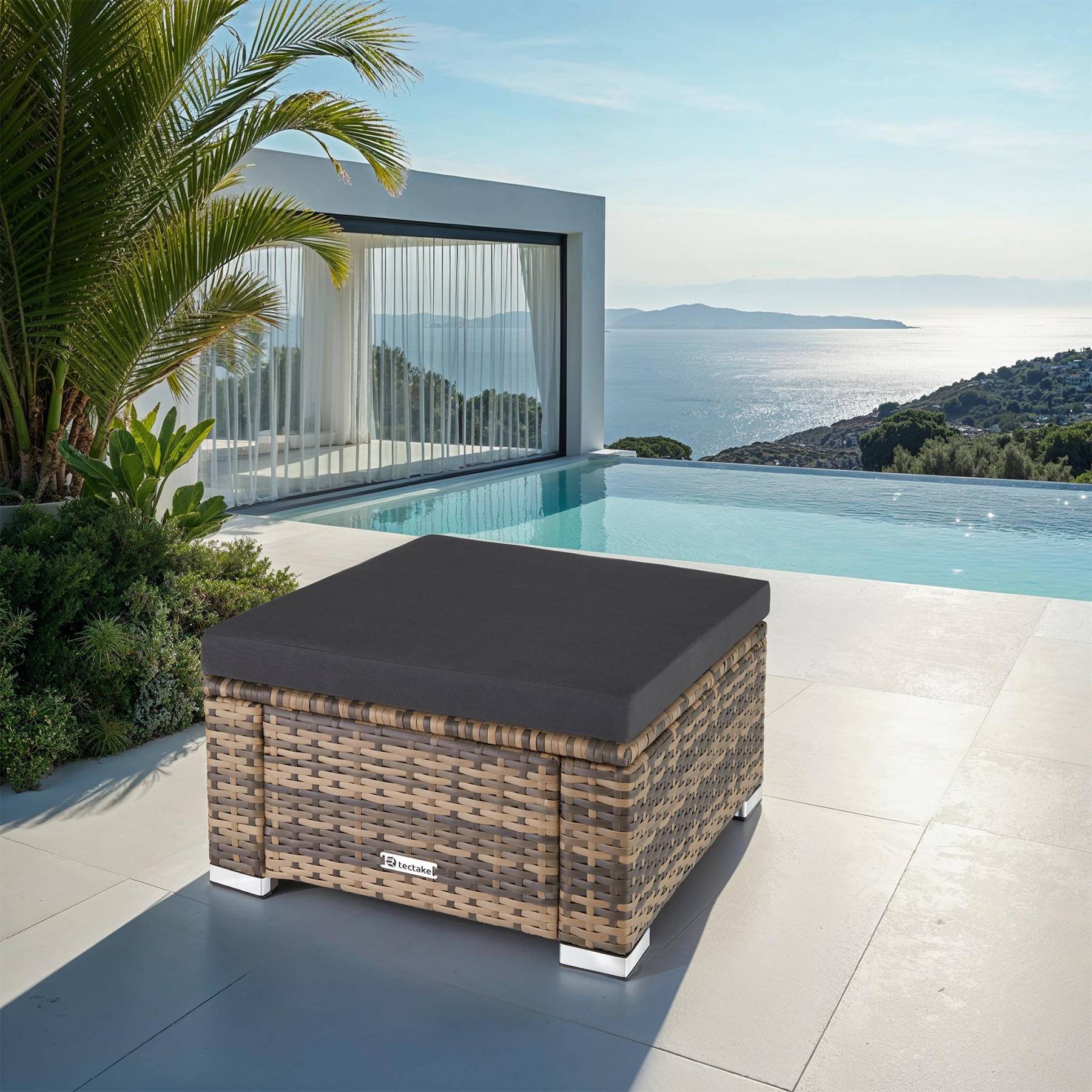 Rattan Sitzhocker Bitonto