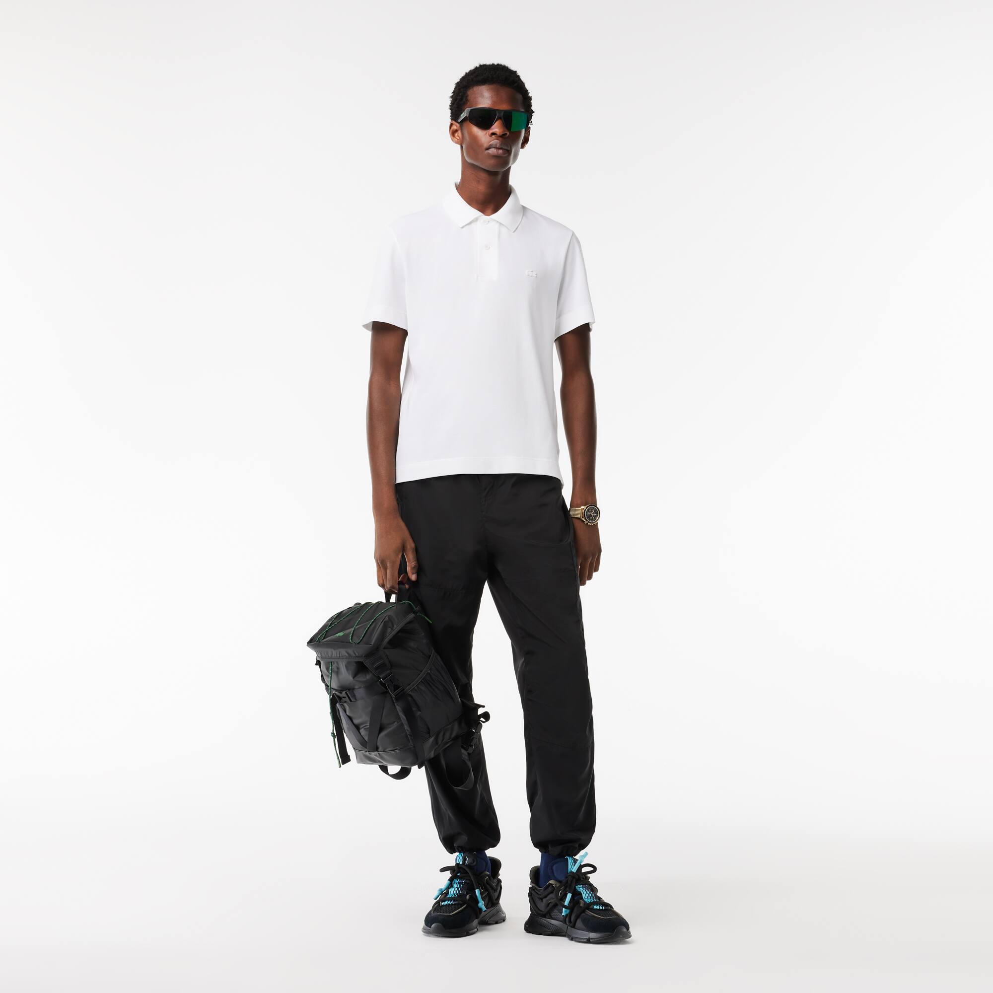 LACOSTE Movement Poloshirt aus leichtem Piqué Kurze Ärmel - Weiss - Lacoste - Herren