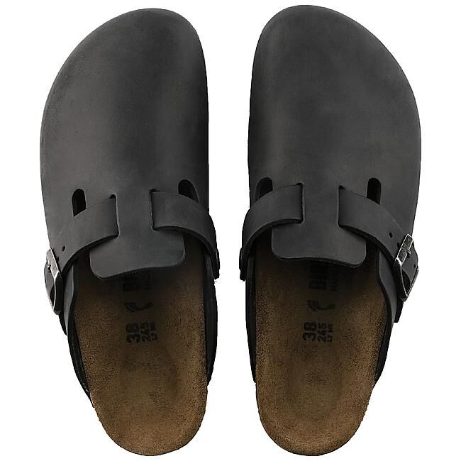 BIRKENSTOCK - SABOT BOSTON LEOI BLACK NARROW