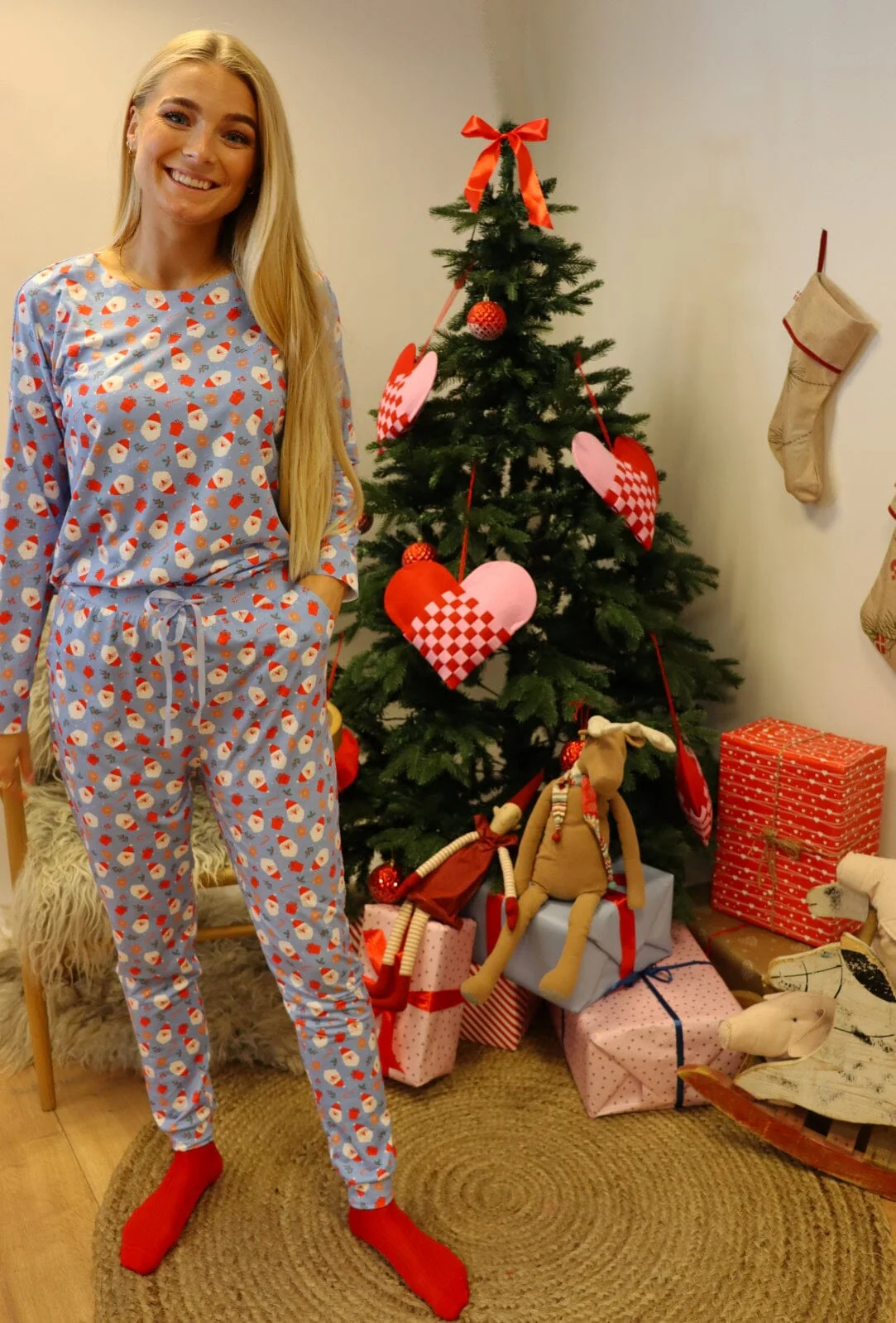 Liberte Alma-Ls-Top santa skyblue