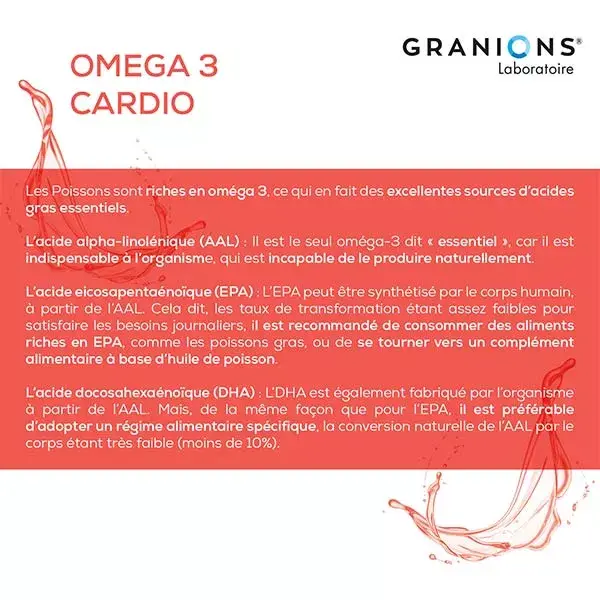 Granions Omega 3 Cardio 30 capsules