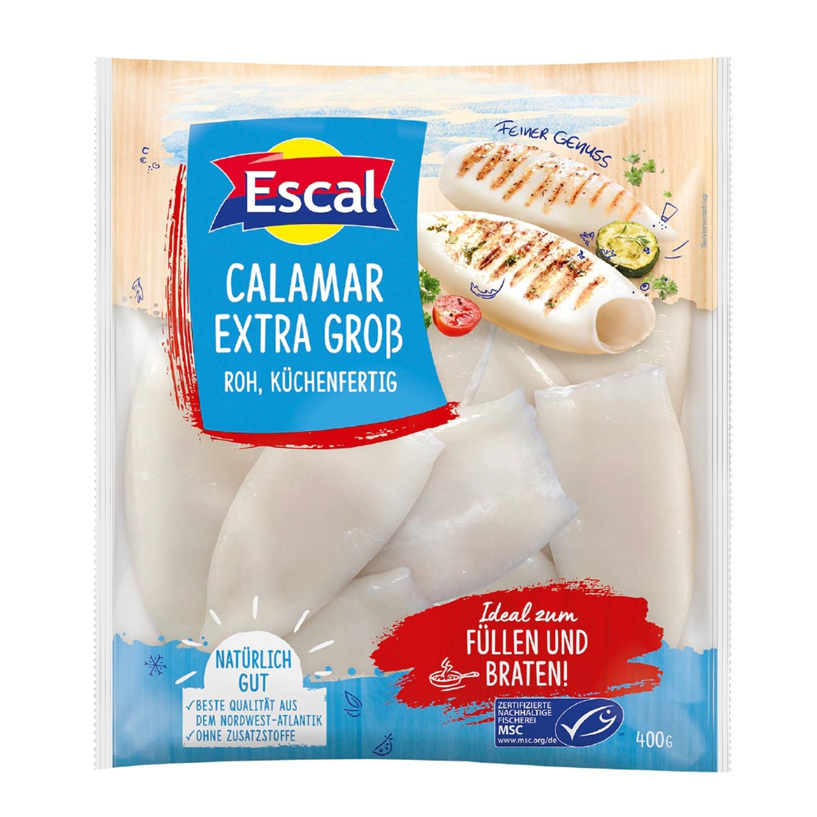 Escal Tintenfischtuben extra groß