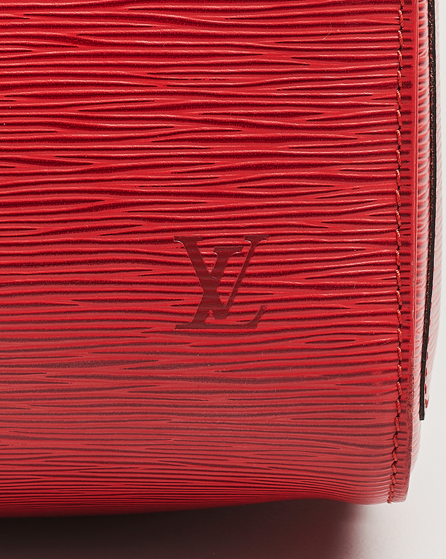 Louis Vuitton Pre-Owned Speedy 30 Handbag Epi Leather Red