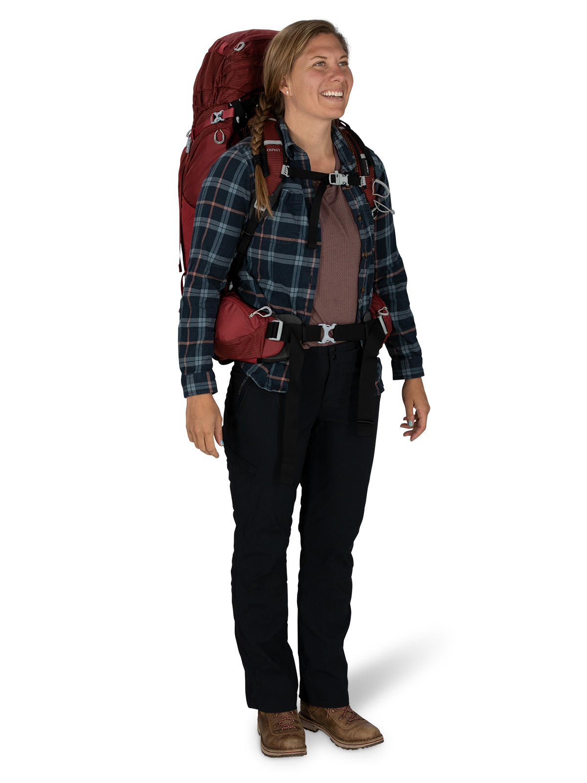 Osprey Aura AG 65 Berry Sorbet Red
