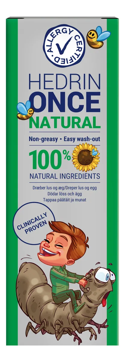 Hedrin Once Natural - 200 ml.