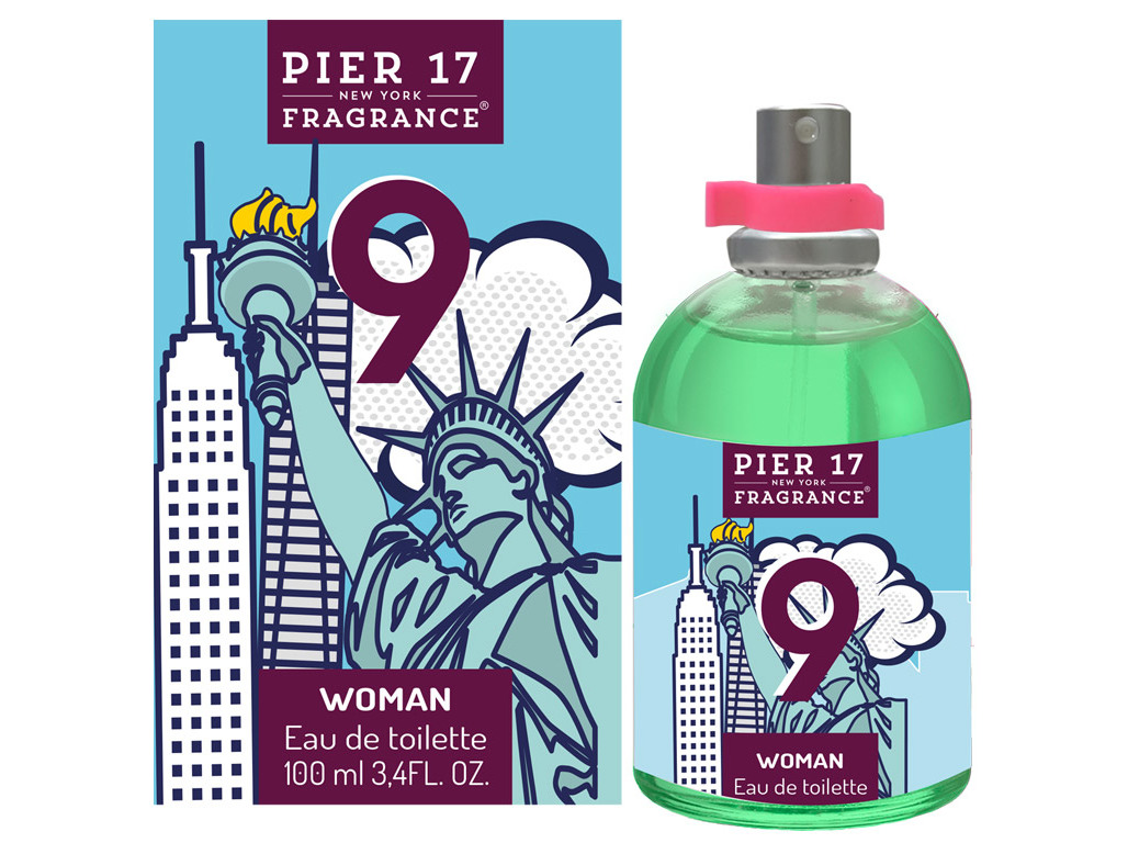 EAU DE TOILETTE PIER 17 NY 9 WOMAN 100ML
