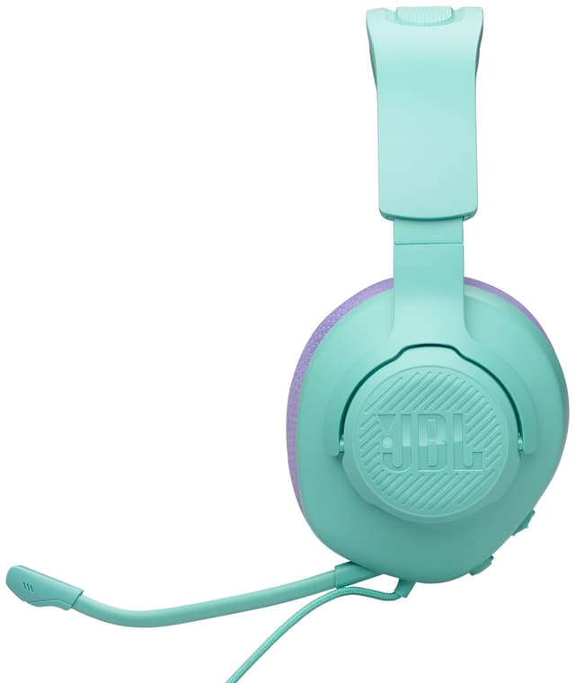 JBL Quantum 100M2 gaming høretelefoner (turkis)