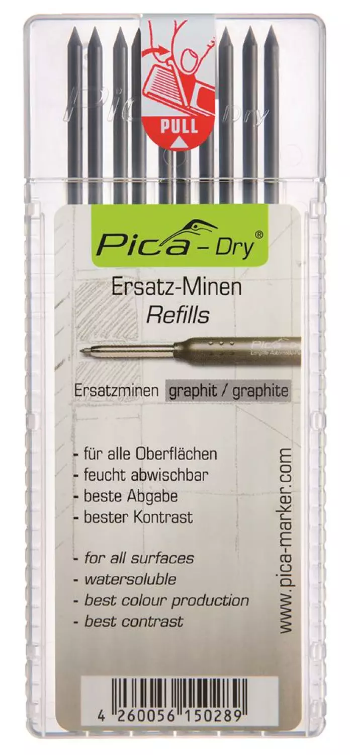 Pica 4030 Dry Navulling - Grafiet (10st)