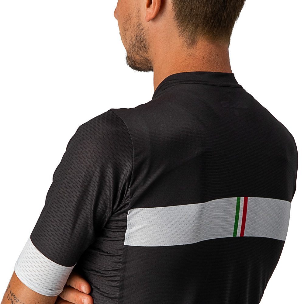 Castelli Scorpione 2 Radtrikot Herren light black silver grey