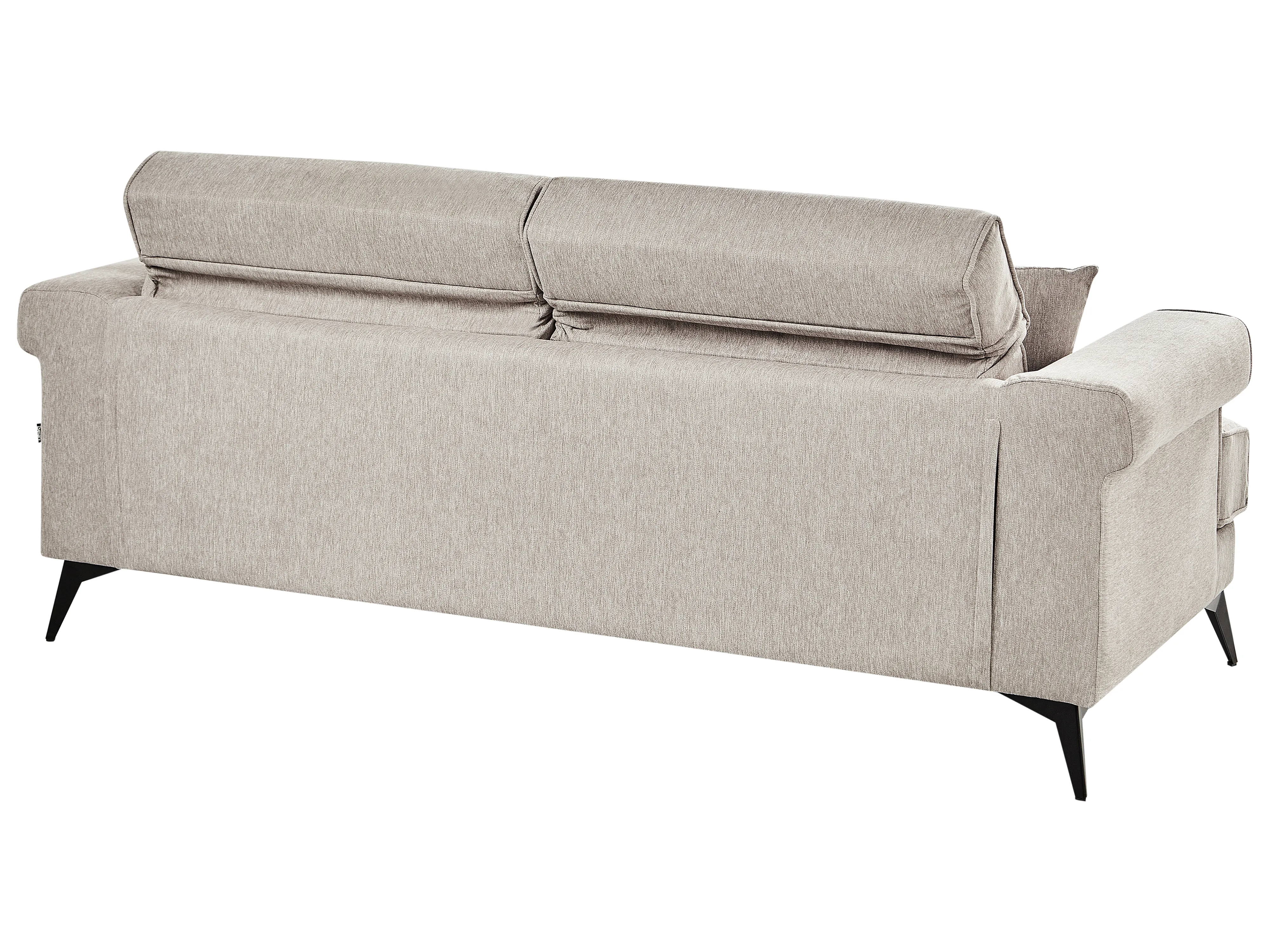 Bank 3-zits SKIVE Stof Taupe