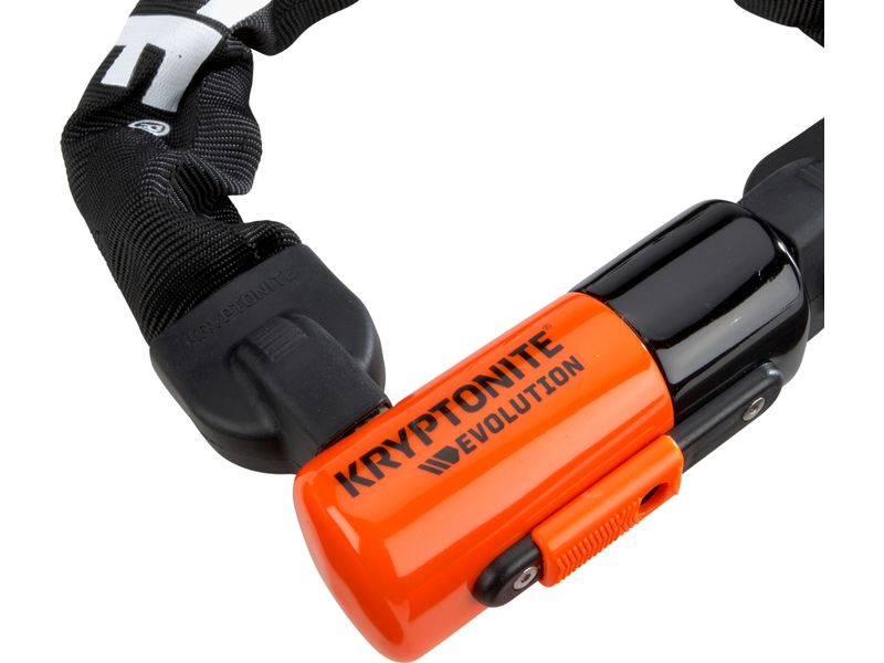 Kryptonite Kettenschloss Evolution 1016 160 cm Sicherheitskette mit Schlüssel