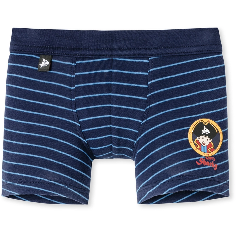 Schiesser 1er Pack Boxer Capt'n Sharky dunkelblau