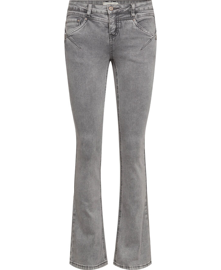 Cream CRAmalie Bootcut Jeans - Shape Fit Michigan medium grey denim