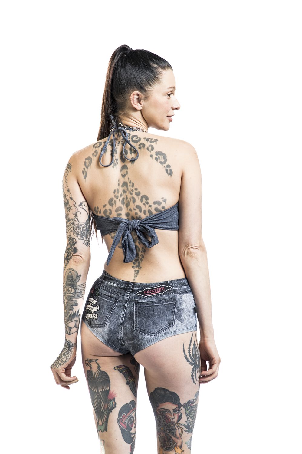Bas de Bikini Look Denim | Rock Rebel by EMP Bas de bikini